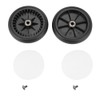 Pushchair Replacement Wheels,Front/Rear Wheels for Stroller, 360 Degree Rotation, Durable