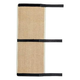 LALOCAPEYO Natural Sisal Cat Scratcher and Bed-Durable Replaceable Scratching Surface,Non-Slip Furniture Protector for Sofas,Chairs,Desk Legs,Washable Anti-Scratch Rug for Neutral Home Decor (pc)