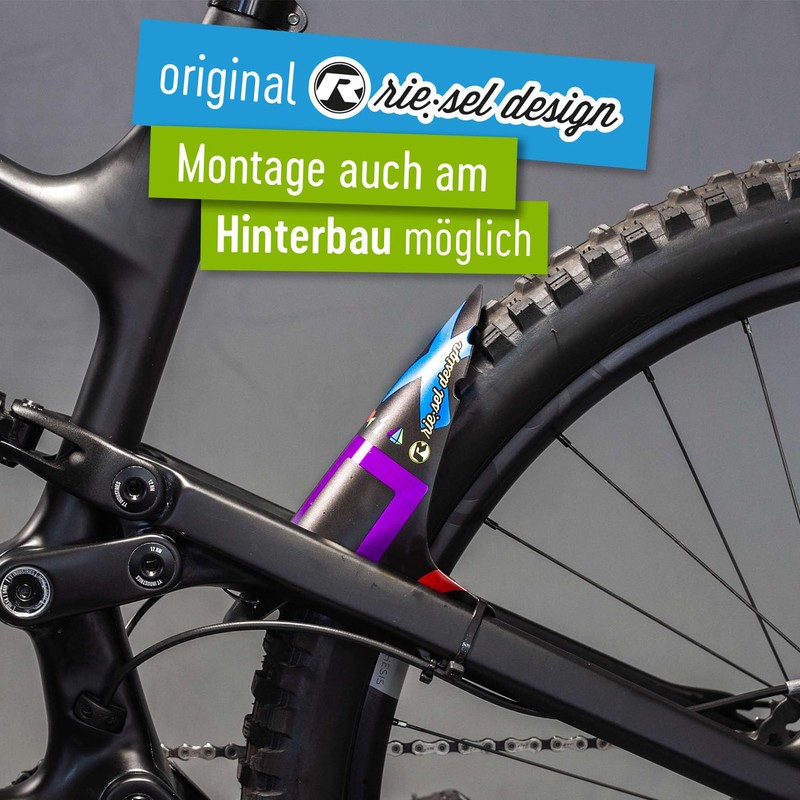 Riesel Design Mudguard MTB Mudguard Mud: PE Trail & Enduro