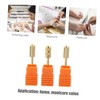 MERRYHAPY 3pcs Nail Sanding Bands and Nail Drill Bits Electric