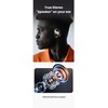 OPENEAR Lento Open-Ear Wireless Headphones, Rotatable Earhook, 24H Playtime w/Case,