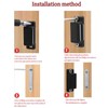 12 Pack Magnetic Door Latches, Heavy Duty Small Latch for