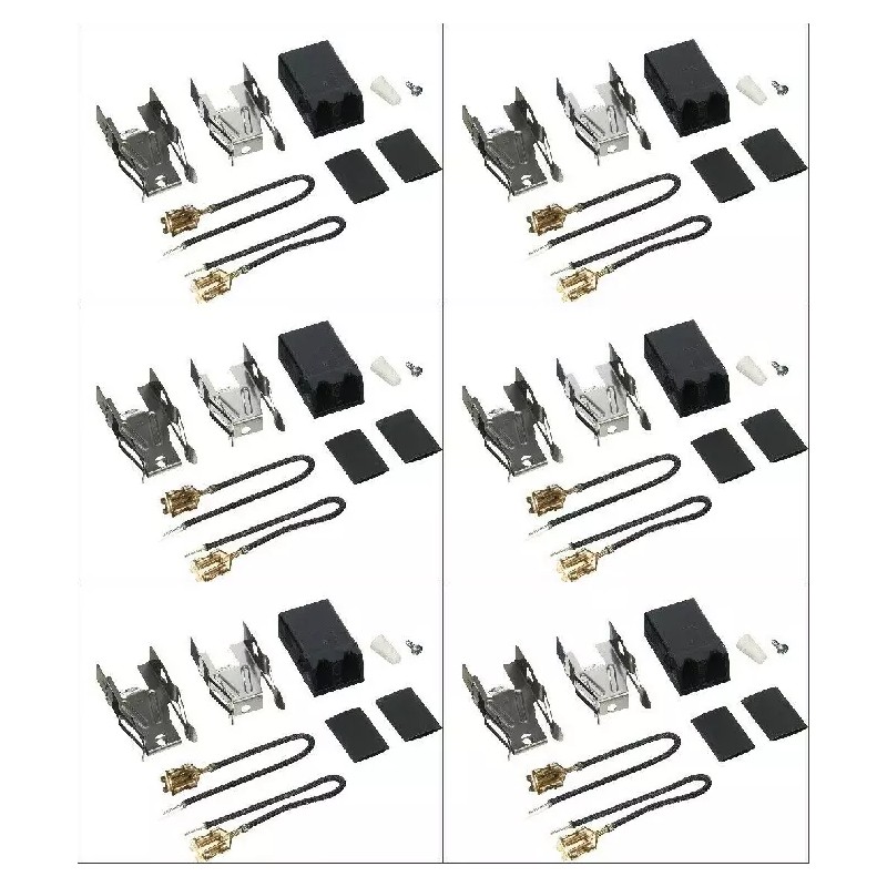 Scaroo 330031 Range Burner Receptacle Kit 6 Pack*