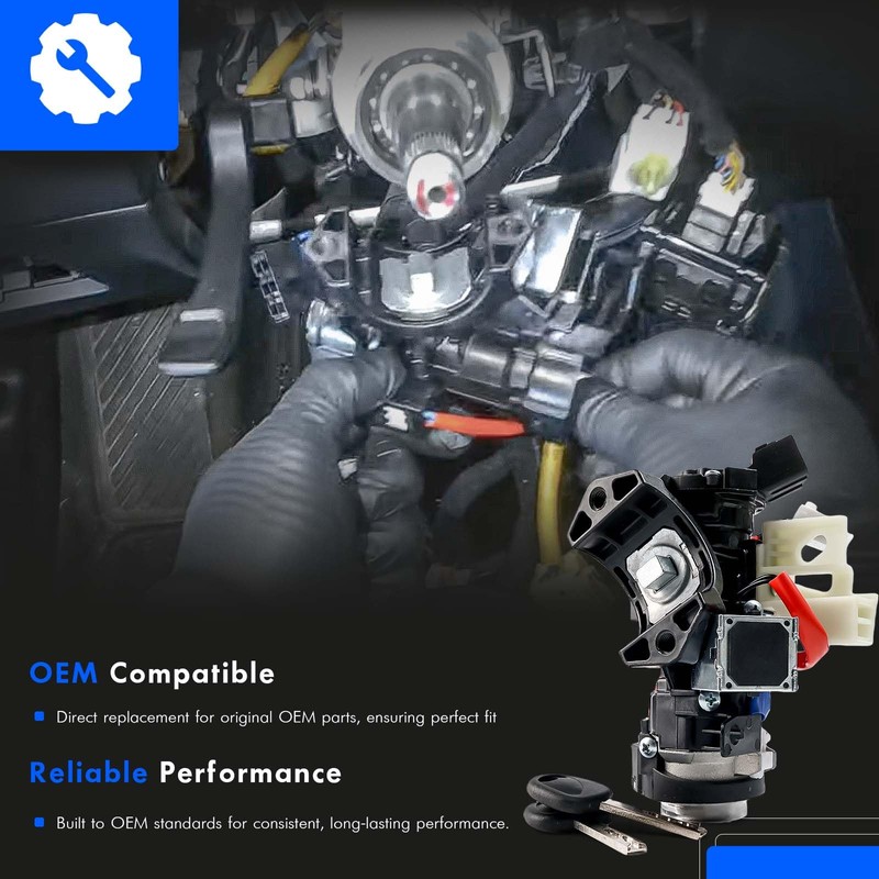 Ignition Lock Switch Assembly with Keys Fit for Kia Sedona