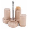 Verona Salt and Pepper Shakers Set of 3 with Tray
