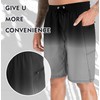 APTRO Swimming Shorts Men Swim Trunks with Compression Liner 2