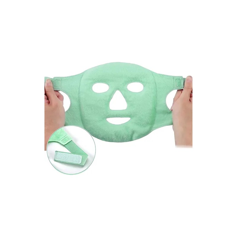 Mascarilla Facial De Hielo Hidrogel Relajante Frio/caliente