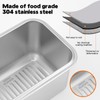CODOHI 304 Stainless Steel Loaf Bread Pan with Lid, 7.3x4.9x4.3