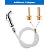 Hygie Rinse Universal Kitchen Sink Faucet Sprayer Head Attachment Compatible