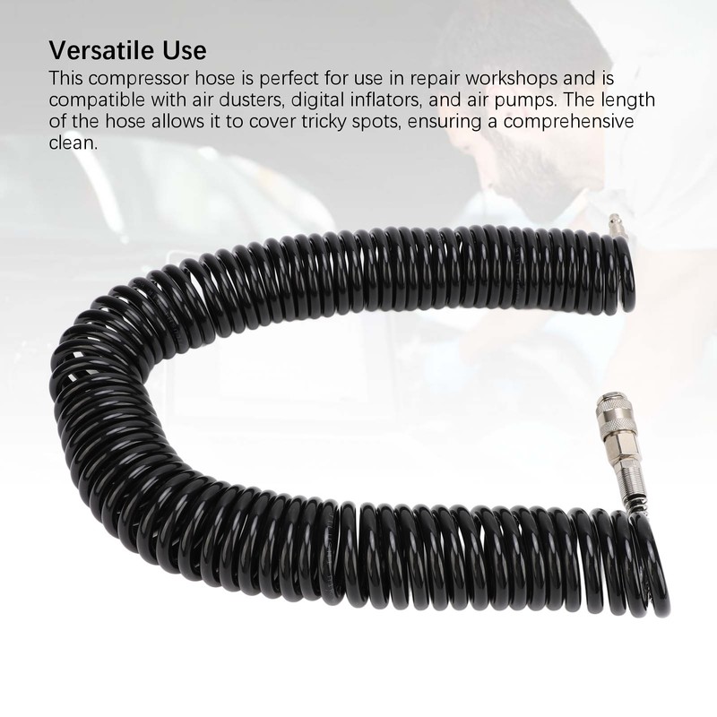 Recoil Air Hose 12m Tangling Resistant Recoil Air Compressor Hose