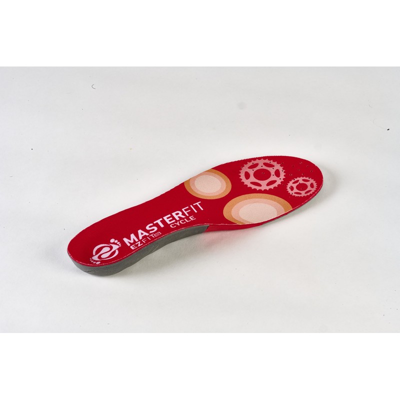 MASTERFIT EZQF Cycle - Low Volume Insoles for Cycling Shoes