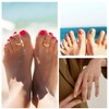 GXGM 12 Pcs Women Open Toe Rings Adjustable Band Rings