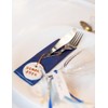 True Navy Blue Solid Luncheon Napkins - (Pack of 20)