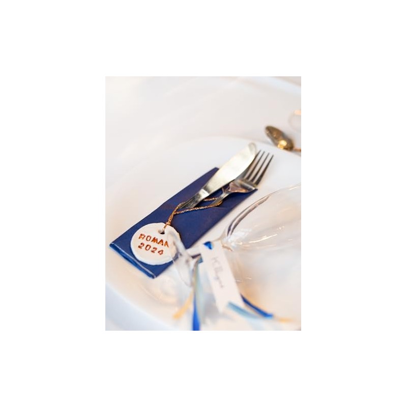 True Navy Blue Solid Luncheon Napkins - (Pack of 20)