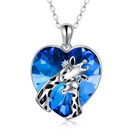 YAFEINI Penguin/Hippo/Cat/Duck Necklace 925 Sterling Silver Penguin Jewellery Gifts for Women Sister, Sterling Silver, Not known.