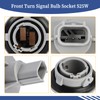 Getfarway 33302-T2A-A01 Front Turn Signal Bulb Socket S25W Compatible with