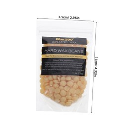 Minkissy Body Wax Beads Soft Wax for Legs for Smooth Skin Hair Removal for Women g Honey