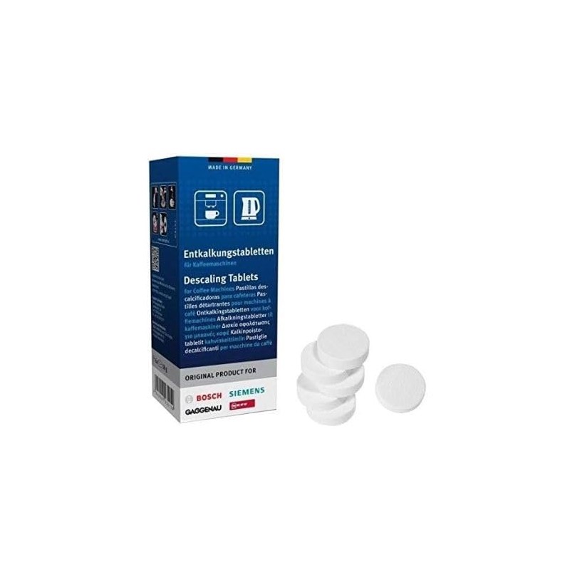 2 X Bosch Decalcifying Tablets for Coffee Machines and Kettles