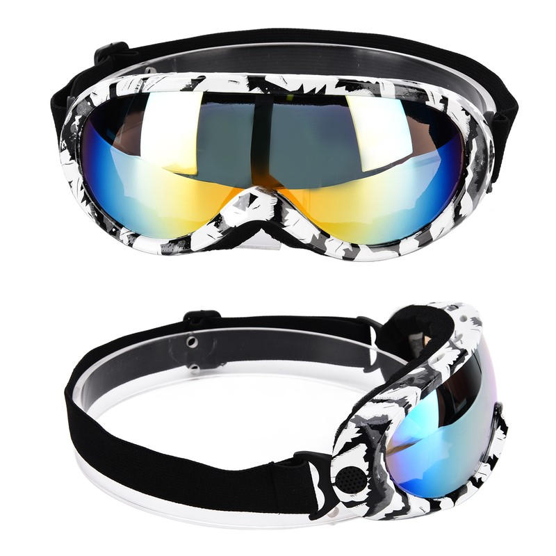 Single Layer Professional Ski Goggles Windproof Outdoor Riding UV Protection