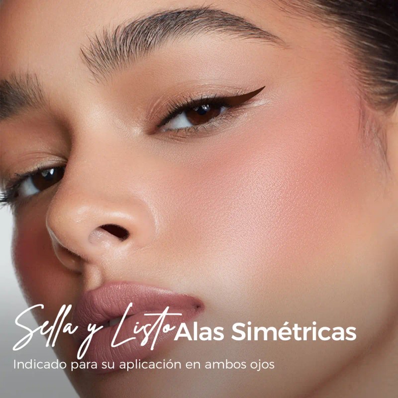 Sace Lady Doble Sello Delineador De Ojos Waterproof 2.8g