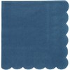 Juvale 100 servilletas de papel festoneado de 2 capas, color