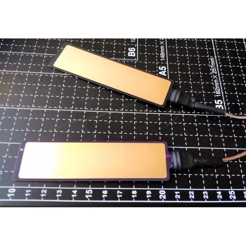 ZapperMX Electrodos De Oro Para Zapper, Tens, Punto Focal Y