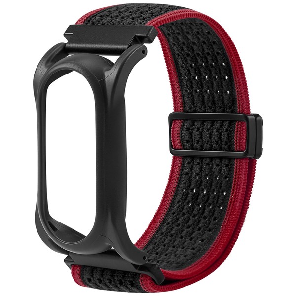 Adjustable Soft Woven Nyon Wristband + Protective Case Base fits