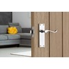Designer Levers - Victorian Scroll Lever Door Handles - Polished