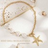 Fdesigner Starfish Necklace Gold Boho Shell Necklaces for Women Beach