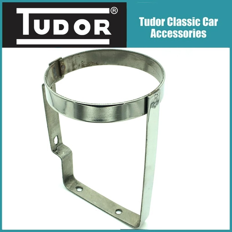 Tudor Plastic Windscreen Washer Bottle and Stainless Steel Bracket for
