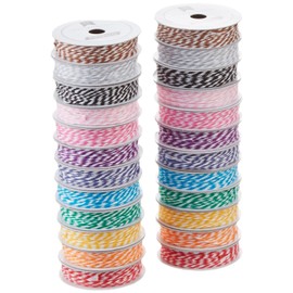 American Crafts Guía de Panadero en 12 Colores Radiantes, Paquete de 24, 4.5 Metros