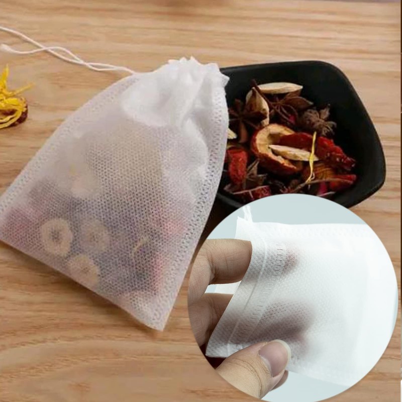Pack of 200 Tea Filter Bags for Loose Tea, Tea