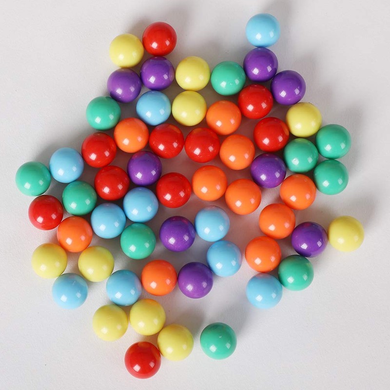 Laviesto 60 Pcs Game Replacement Balls for Chinese Checker, 5/8