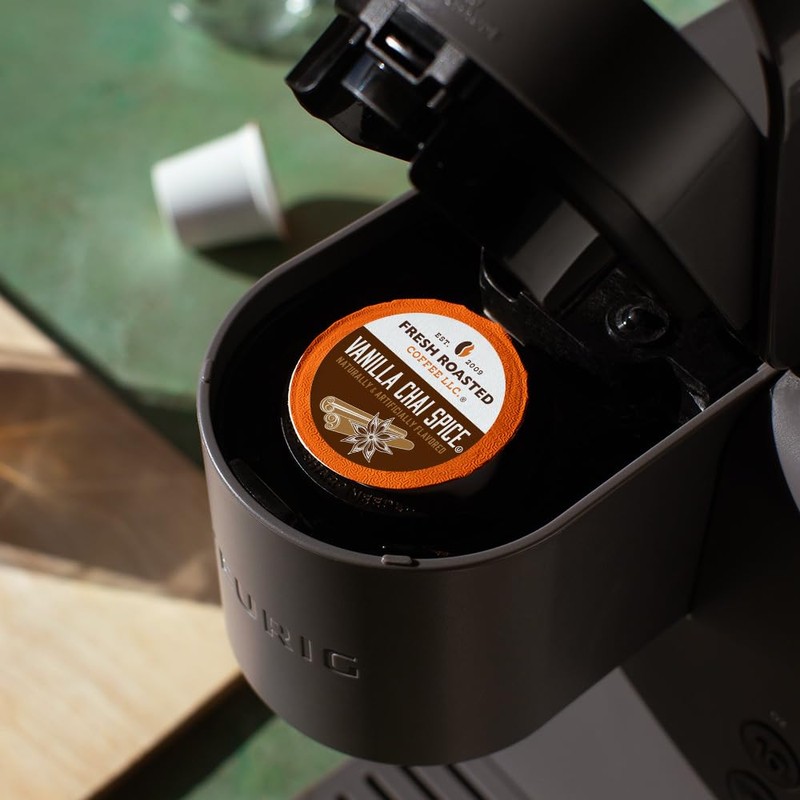 Fresh Roasted Coffee, Vanilla Chai Spice, Flavored Coffee Pods, K-Cup