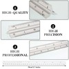 Zonon 10 Pcs Plastic Drawing Template Ruler Geometric Drawing 12