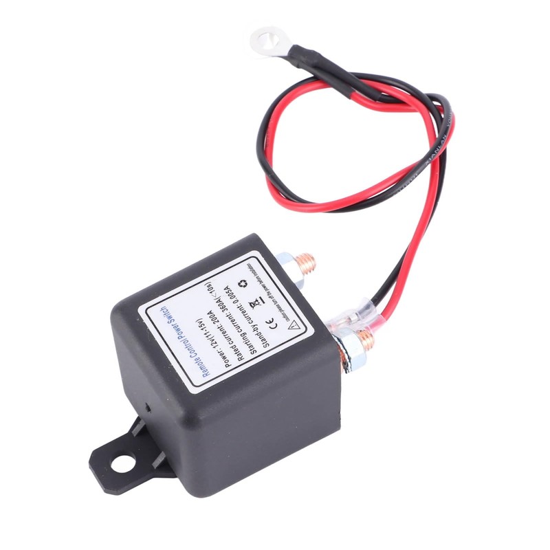 Diydeg Remote Battery Disconnect Switch, DC12V 120A/200A Anti Theft Upgrade