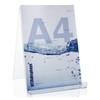 VITAdisplays® Plexiglas® DIN A4 Book Stand / Book Holder as