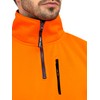 WORK IDEA High Visibility Safety Reflective Sweatshirt for Men ASIN
