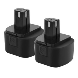 Exmate 2 Pack 12V 3500mAh Battery for Lincoln 1201 1242 1244 LIN-1201 LIN-1200 LIN-1240 LIN-1242 LIN-1244 12 Volt Ni-MH Battery Grease Guns Power Luber