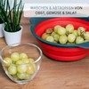 Westmark Foldable Colander - Plastic Pasta Strainer - Diameter 22