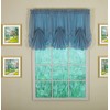 Today's Curtain Emelia Original Voile Fan Insert, Wedge Blue, 30"