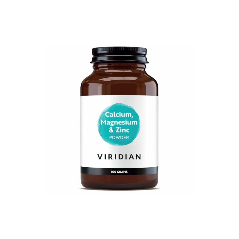 Viridian - Calcium Magnesium & Zinc Powder, 100g | with