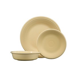 Fiesta 3-pc. Classic Dinnerware Set Ivory