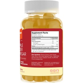 Zahler - Apple Cider Vinegar Gummies - Kosher & Delicious ACV Gummies for Women & Men - Detox Support & Cleanse - Gut Health & Metabolism Support - 60 Pineapple Flavored Gummies.