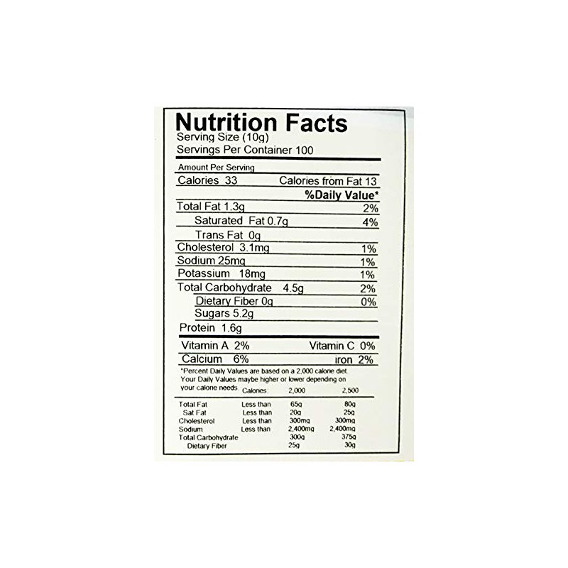 Qbubble Tea Powder, Mango, 2.2 Pound