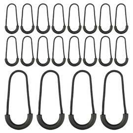 YSDYY 20 Pieces Of Black Drawstring, Nylon Drawstring, Clothes Parts Replacement, Suitable For Clothing, Backpacks, Suitcases