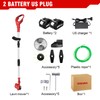 ONEVAN 3-in-1 Cordless Lawn Mower, With 2 x 3.0Ah Batteries,
