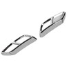 2PCS Exhaust Muffler Tail Pipe Cover Left Right Decorative Tail