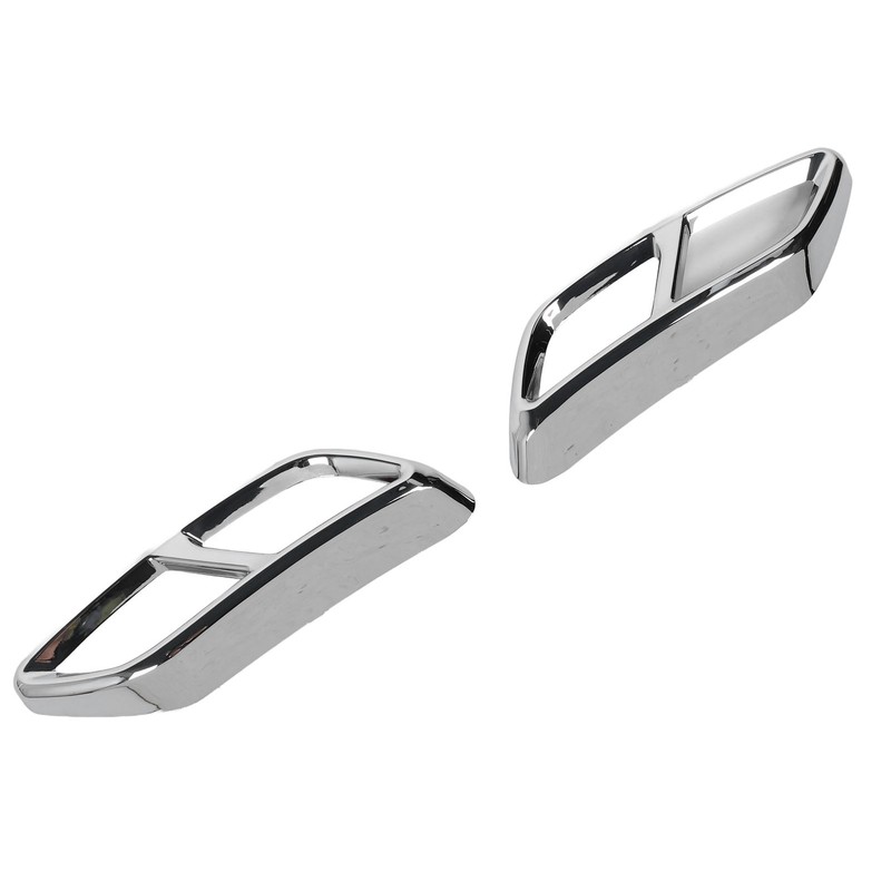 2PCS Exhaust Muffler Tail Pipe Cover Left Right Decorative Tail