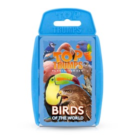 Top Trumps Birds of The World Classics Card Game Discover some interesting facts in this educational game including the Blue Jay's wingspan, for 2 players and more